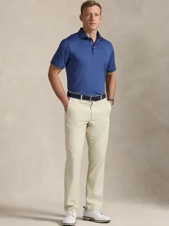 Écru - Pantalons Ralph Lauren RLX habillé Performance en sergé