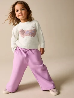 écru - Pull saucisse chien (3mois-7ans)