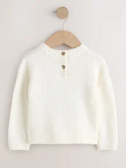 écru - Pull saucisse chien (3mois-7ans)