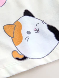 écru - Pyjama boutonné Squishmallow (5-14ans)