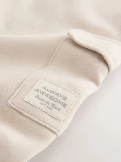 écru - Survêtement utilitaire en jersey doux au toucher (3mois à7ans)