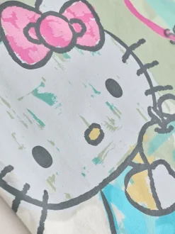 écru - T-shirt imprimé graphique oversize Hello Kitty (3-16ans)