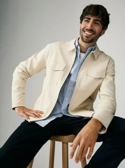 écru - Veste Jersey