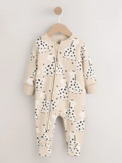 Écru girafe - 2.5 TOG Combinaison de nuit matelassée Bébé