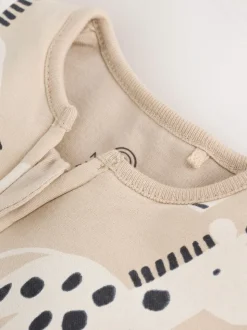 Écru girafe - 2.5 TOG Combinaison de nuit matelassée Bébé