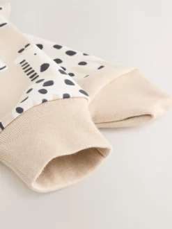 Écru girafe - 2.5 TOG Combinaison de nuit matelassée Bébé