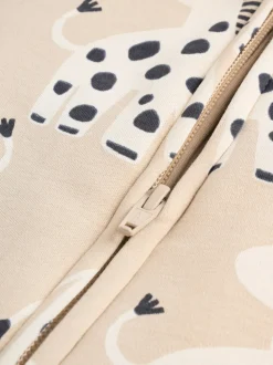 Écru girafe - 2.5 TOG Combinaison de nuit matelassée Bébé