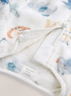 Écru imprimé safari - Dors-bien bébé pour polaire