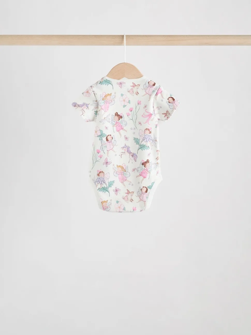Écru motif fée - Bodysuits Manches courtes 5 Pack