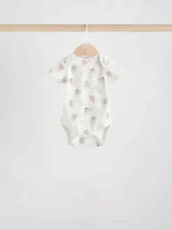 Écru motif fée - Bodysuits Manches courtes 5 Pack