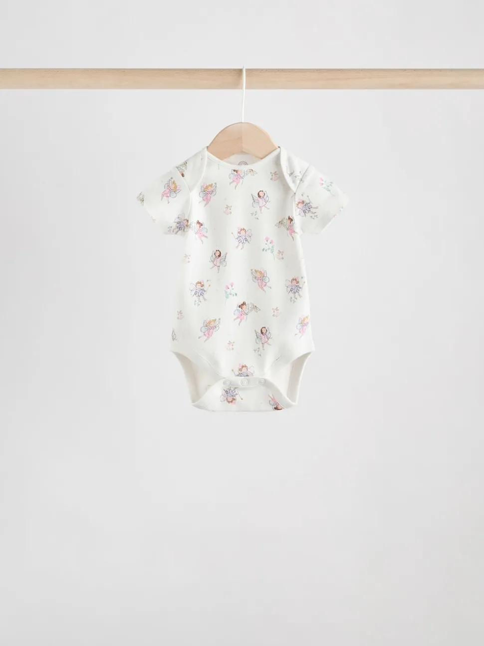 Écru motif fée - Bodysuits Manches courtes 5 Pack