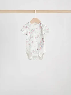 Écru motif fée - Bodysuits Manches courtes 5 Pack