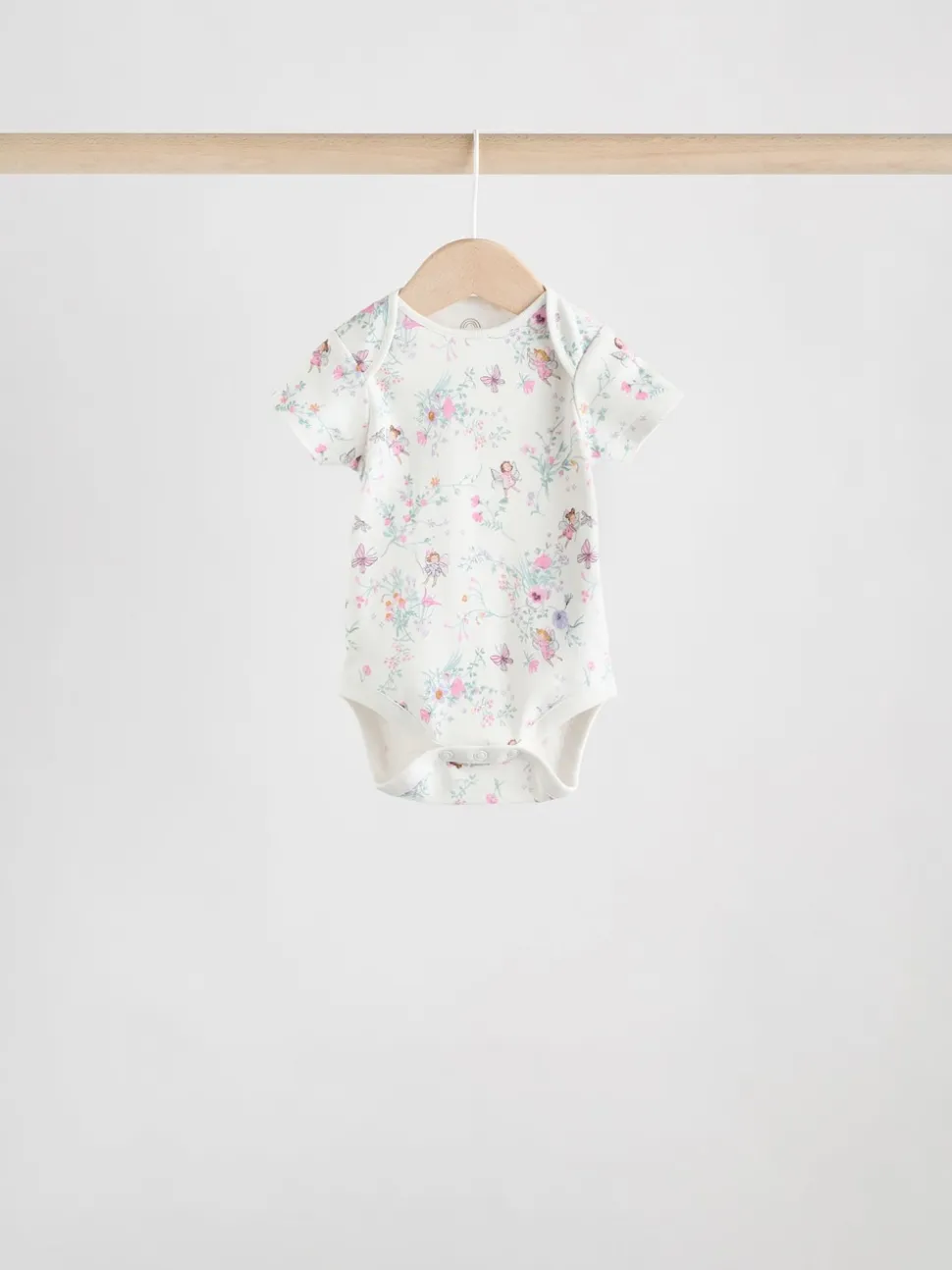 Écru motif fée - Bodysuits Manches courtes 5 Pack