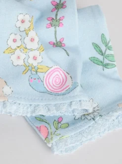 Écru motif fée - Ensemble 2 Pieces à Manches courtes avec BÉBÉ et Leggings (0mois-2ans)