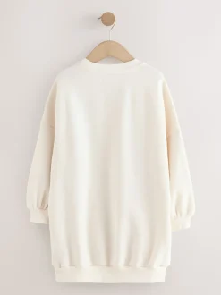 Écru motif licorne - Robe-chaussette (3-16ans)