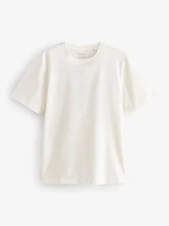 Écru/Bleu/Vert/Neutre Mushroom/Gris/Pierre - Ajustement régulier - Lot de t-shirts essentiels en coton 6