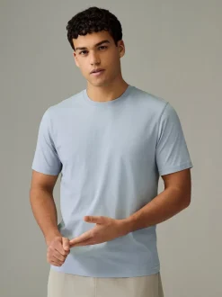 Écru/Bleu/Vert/Neutre Mushroom/Gris/Pierre - Ajustement régulier - Lot de t-shirts essentiels en coton 6