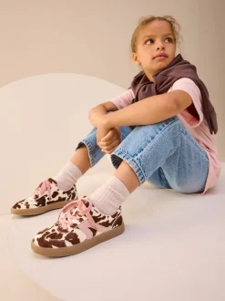 Cuir à imprimé vache - Formateurs rétro