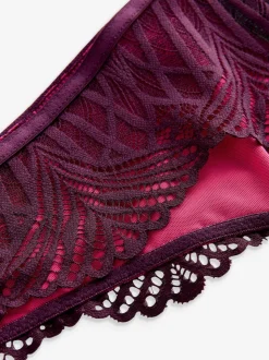 Culotte Lipsy en dentelle géométrique