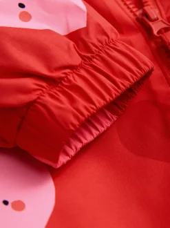 Cœur rouge - Combinaison imperméable imprimée (6 mois-7 ans)