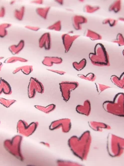 Cœur rouge - Pyjama à manches courtes