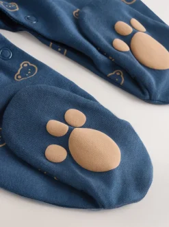 Daddys bleu marine Little Cub - Bébé Family Combinaison de nuit (0-2yrs)