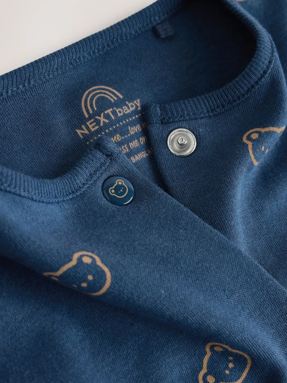 Daddys bleu marine Little Cub - Bébé Family Combinaison de nuit (0-2yrs)