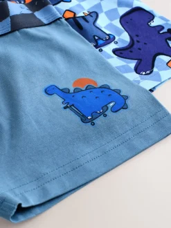 Damier Dino - Lot de 5 boxers Junior Personnage (1.5-16ans)