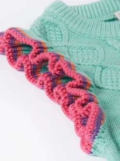 Débardeur Frugi Ray bleu à volants