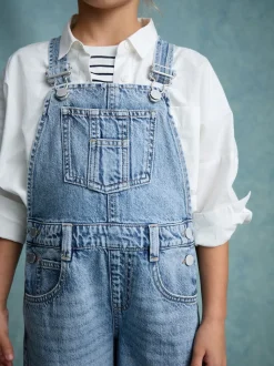 Denim - Salopette barrel 100 % coton (3-16ans)