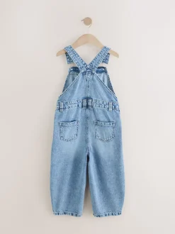 Denim - Salopette barrel 100 % coton (3-16ans)