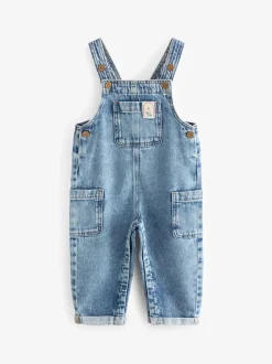 Denim - Salopette en coton 100% (3mths-7yrs)