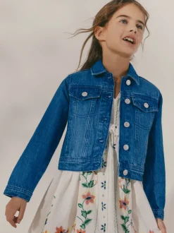 Denim Bleu vif - Veste western (3-16ans)
