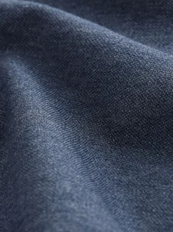 Denim chiné - Ajustement régulier - Polo Manches courtes Pique