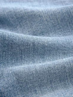 Denim Mid Blue - Jean skinny super doux