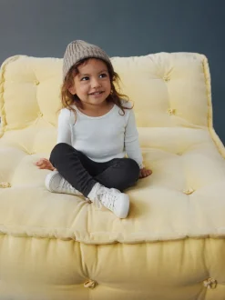 Denim noir - Jeggings à taille élastiquée (3mois-7ans)