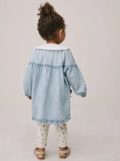 Denim Personnage - Ensemble robe chemise et legging (3mois-8ans)