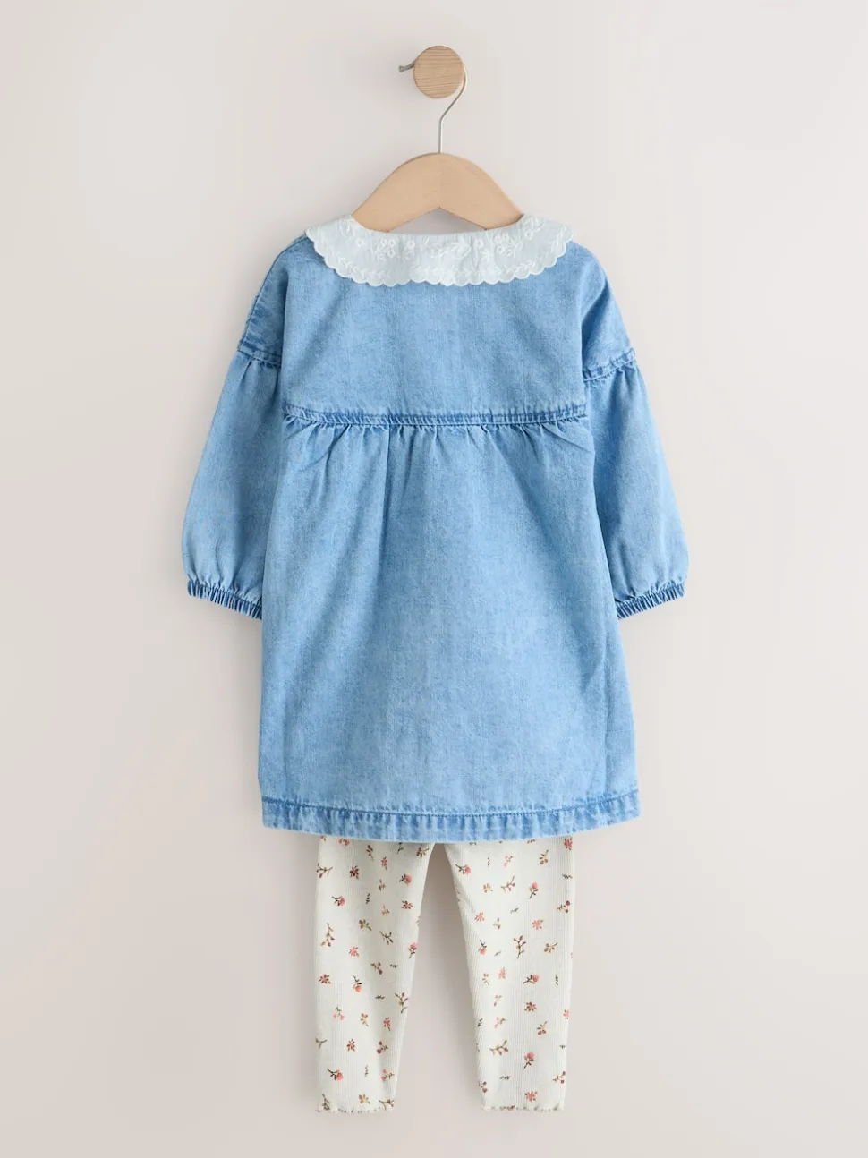 Denim Personnage - Ensemble robe chemise et legging (3mois-8ans)