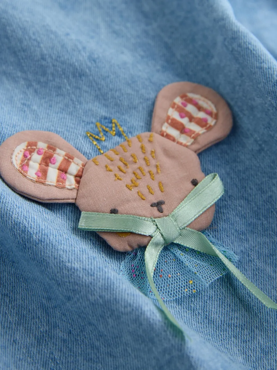 Denim Personnage - Ensemble robe chemise et legging (3mois-8ans)