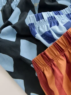 Dinosaure bleu/brun - Lot de 3 pyjamas oversize (9mois-10ans)