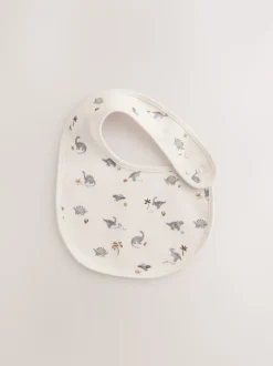 Dinosaure gris - Bébé BIBS 3 Pack
