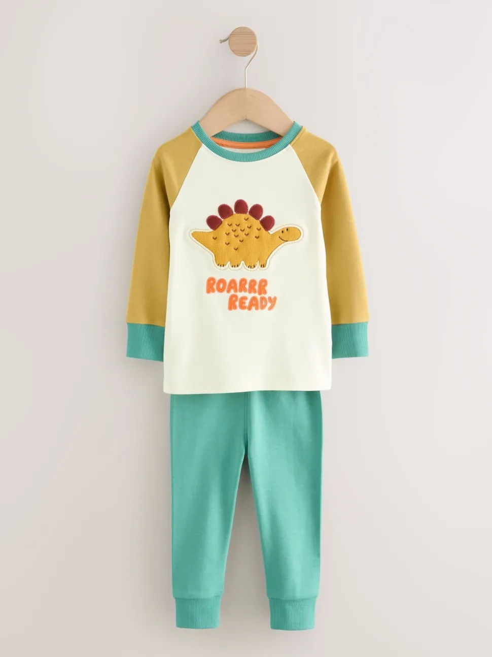 Dinosaure multicolore - Lot de 3 pyjamas Snuggle (9mois-10ans)