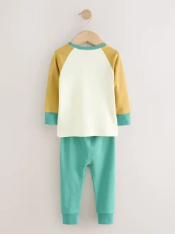 Dinosaure multicolore - Lot de 3 pyjamas Snuggle (9mois-10ans)