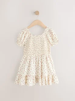 Ditsy rose - Combinaison froncée (3-16 ans)