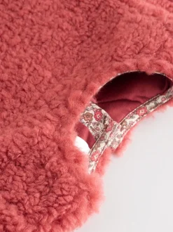 Ditsy rouge - Ensemble de Hauts et Leggings en polaire Bébé 2 pièces (0mois-2ans)