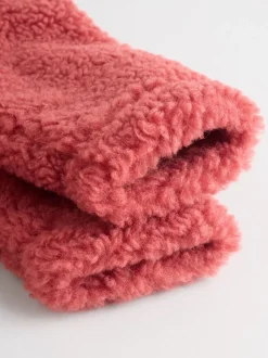 Ditsy rouge - Ensemble de Hauts et Leggings en polaire Bébé 2 pièces (0mois-2ans)