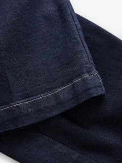 Délavage bleu - Jean Hourglass coupe large