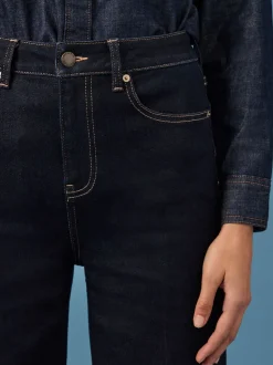 Délavage bleu - Jean large