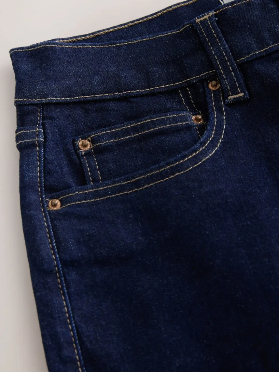 Délavage bleu - Jeans skinny extensible taille milieu