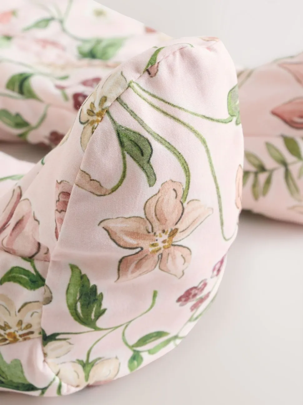 Double zip imprimé fleuri rose - Combinaison à capuche en nylon bébé (0mois-2ans)